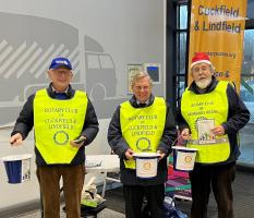 Christmas Collection at Waitrose Supermarket, Haywards Heath